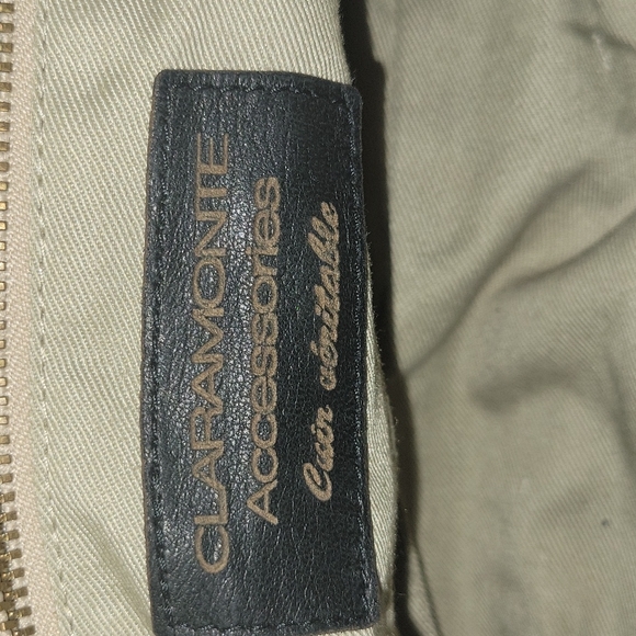 Claramonte Multi-Colored Leather Crossbody Shoulder Bag Gorgeous - Picture 10 of 10